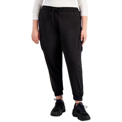 

Женские черные удобные спортивные штаны Jolie - Joy by FCT With Love Plus  BHFO 3225, Black beauty, X5F5008C