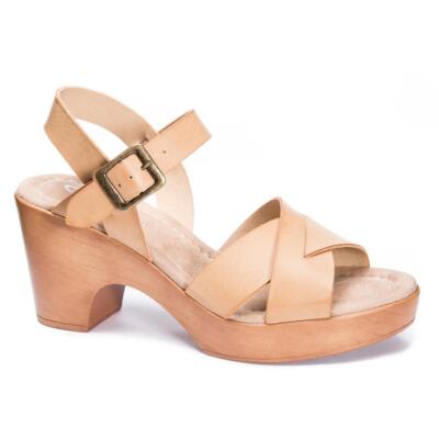 

Женские сандалии на платформе из искусственной кожи CL by Laundry BHFO 1185, Burnished natural, Ample