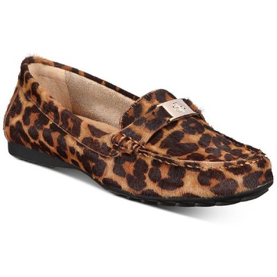

Giani Bernini Женские коричневые лоферы без шнуровки 7 Medium (B,M) BHFO 4735, New leopard
