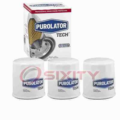 3 pc Purolator TECH TL14476 Engine Oil Filters for XG4967 XG4386 X4477 X4476 zl