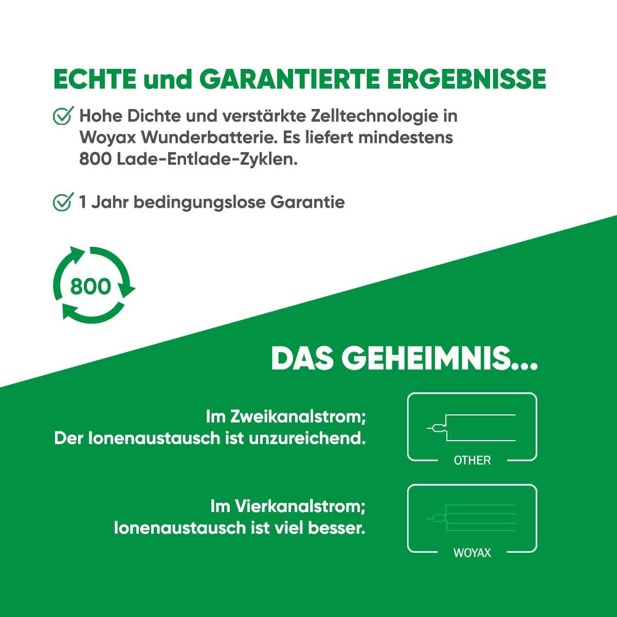 Woyax Wunderbatterie Akku für Huawei P20 Pro HB436486ECW Ersatzakku 