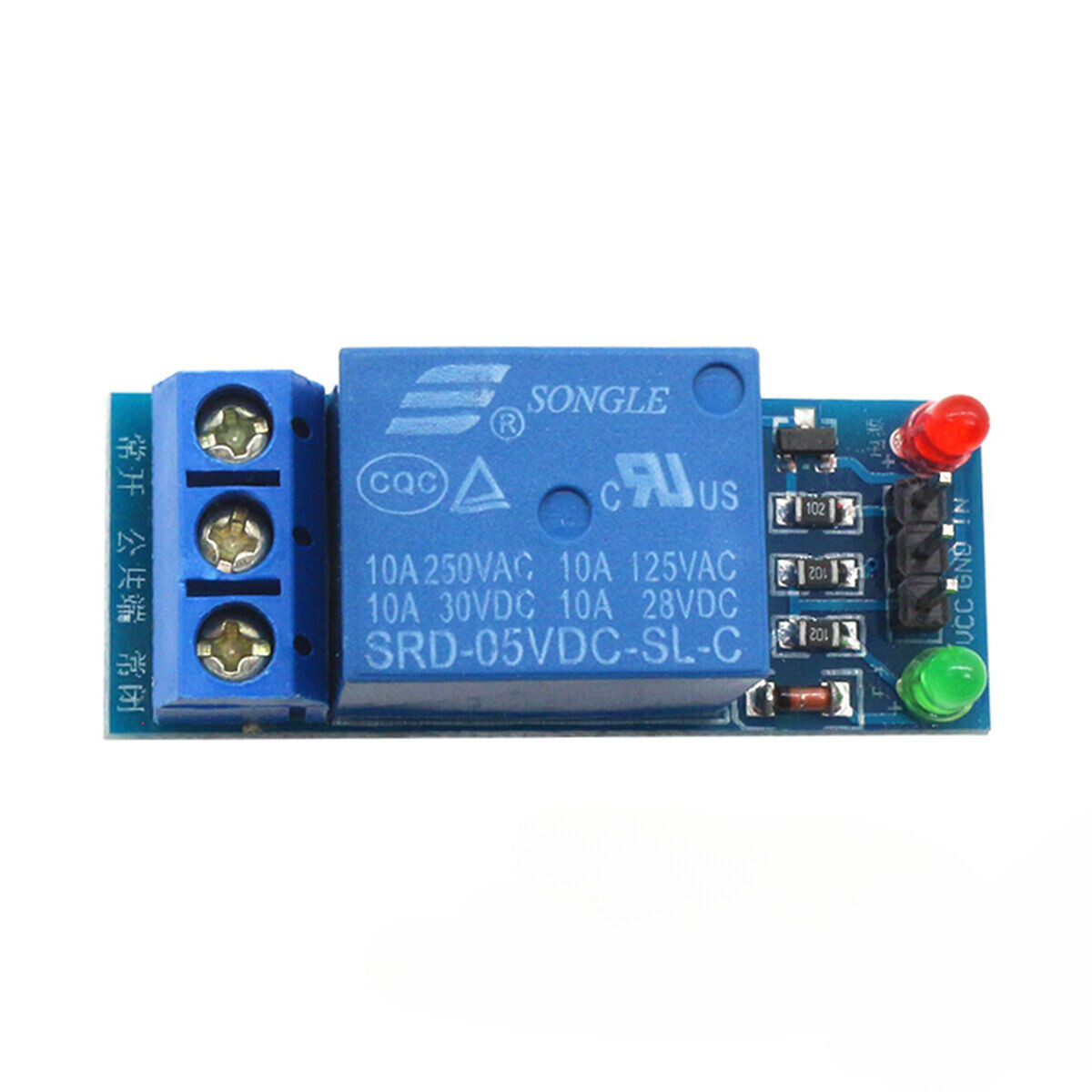 5V 1 Channel 250V/10A Relay Module Board Shield For PIC AVR DSP ARM MCU Arduino