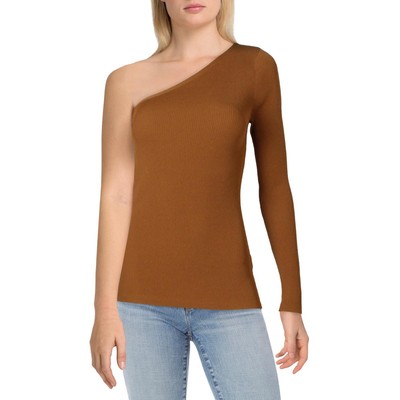 

Женский коричневый свитер на одно плечо Polo Ralph Lauren  BHFO 3560, Camel