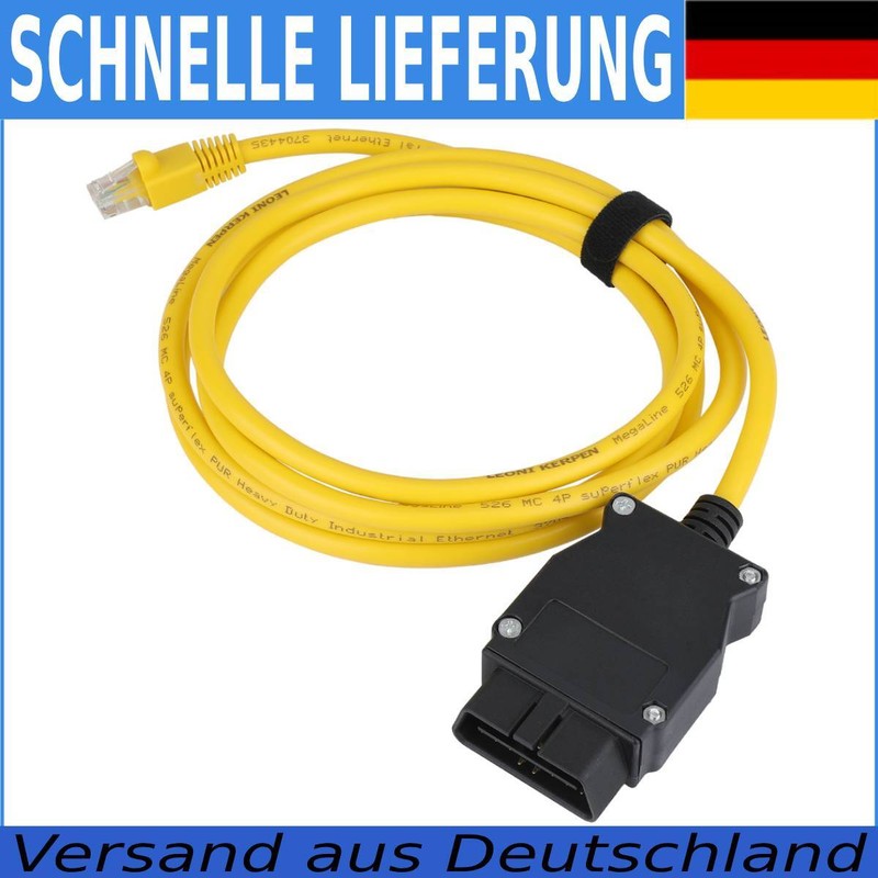 Auto-Ethernet Obd-Schnittstellenkabel E-Sys Icom-Codierung F-Serie FÃ¼R Bmw Enet