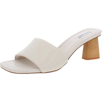 

Женские шлепанцы Steve Madden Saged Tan 7.5 Medium (B,M) BHFO 2688, Кость, Saged