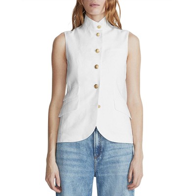 Женский белый льняной жилет Rag & Bone 0 BHFO 2649