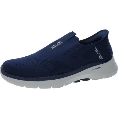 

Темно-синие слипоны Skechers Womens Go Walk 6 10 Medium (B,M) BHFO 4308, Navy