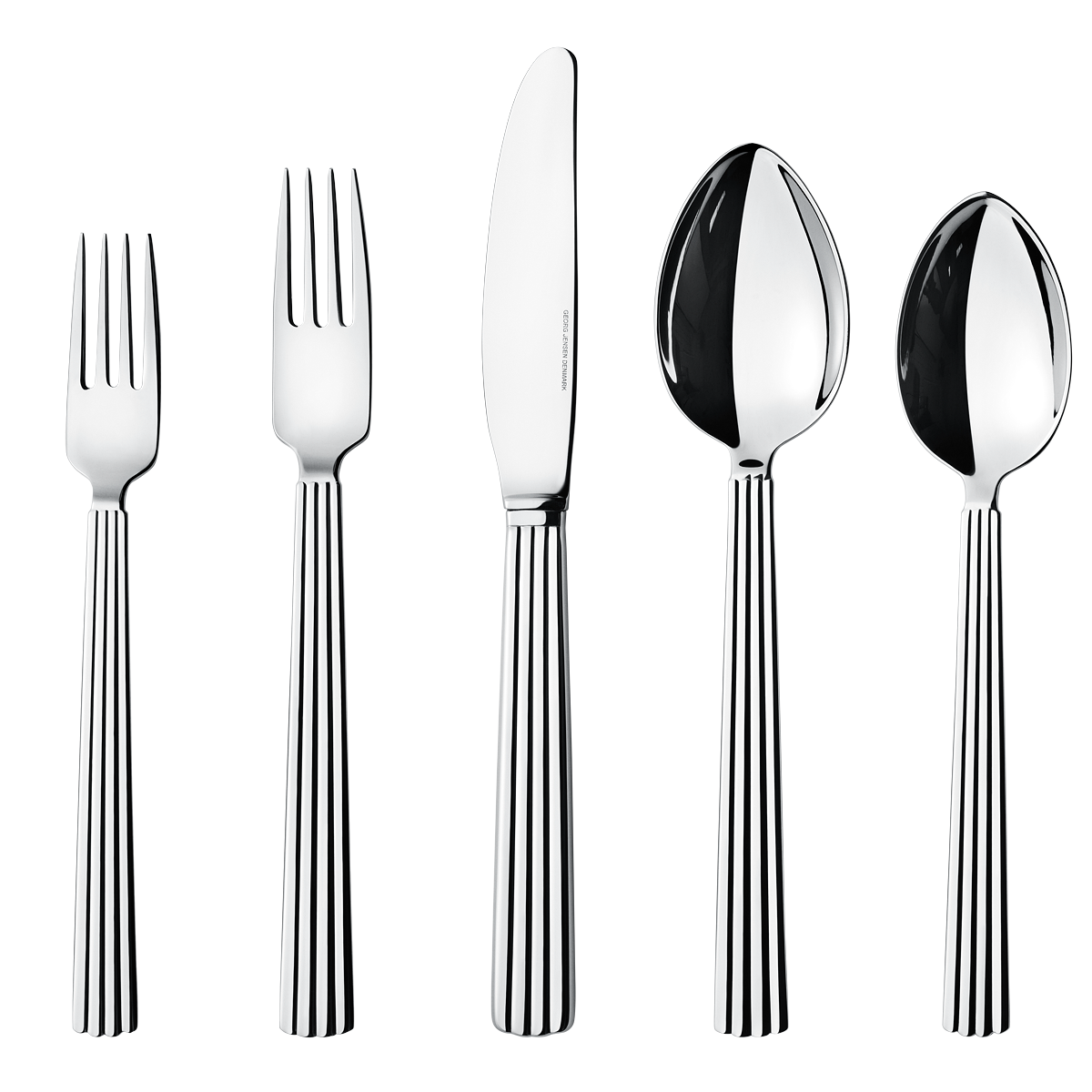 Bernadotte by Georg Jensen Stainless Steel Place Setting 5 Piece - New