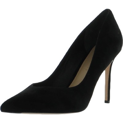 

Черные замшевые туфли-лодочки Veronica Beard Lisa 8.5 Medium (B,M) BHFO 2493, Black suede, Lisa