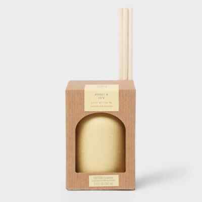 Threshold 100ml Ceramic Diffuser Yellow/Neroli and Ivy Fragrance No Battery NEW