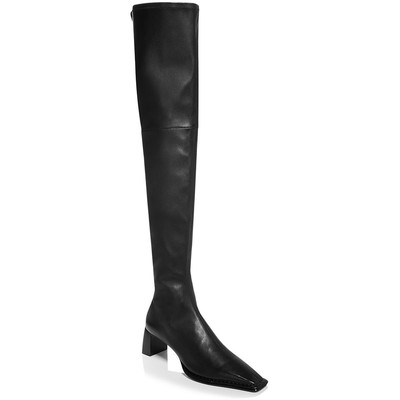 Женские сапоги Alexander Wang ALDRICH 55, черные, до бедра, средний размер 37,5(B,M) 7641