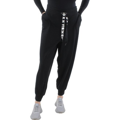 DKNY Спортивные женские черные спортивные брюки для бега трусцой Athletic Plus 3X BHFO 6187