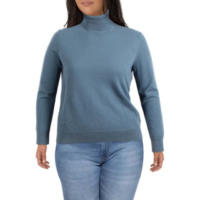 

Lafayette 148 New York Женский Синий Кашемировый Пуловер Свитер Топ  BHFO 6425, Smoked slate