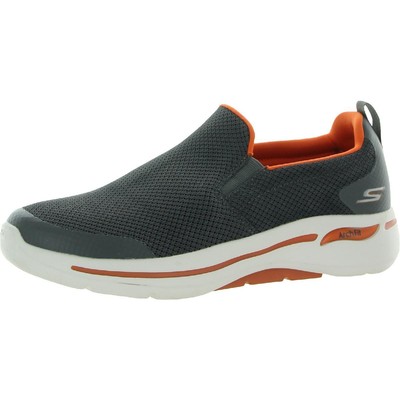 

Мужские спортивные и тренировочные туфли Skechers Go Walk Arch Fit — Togpath Grey 6250, Charcoal/orange, Go Walk Arch Fit - Togpath