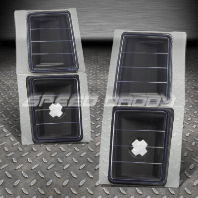 ПОДХОДИТ ДЛЯ 94-98 CHEVY GMT400 C10 C /K SUBURBAN ЧЕРНЫЙ КОРПУС С ПРОЗРАЧНЫМ УГЛОВЫМ ОТРАЖАТЕЛЕМ