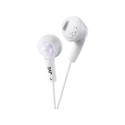 Наушники JVC HA-F160 Gumy Earbud для iPhone, белые, #HA-F160-W