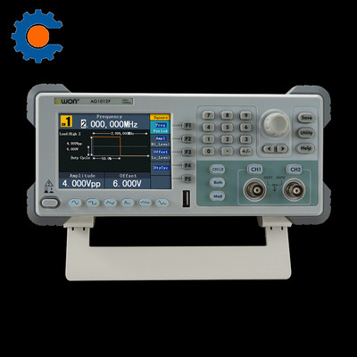 OWON AG1012F 10MHz 125MS/s 14bits 2-Channel Counter Arbitrary Waveform Generator