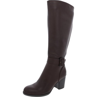 Женские сапоги до колена SOUL Naturalizer Twinkle коричневого цвета шириной 8 см (C, D, W) BHFO 1088