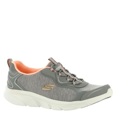 Женские серые повседневные и модные кроссовки Skechers ACTIVE DLUX COMFORT BHFO 0741