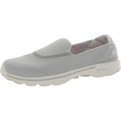 

Skechers Womens Go Walk 3 Серые прогулочные кроссовки 8,5 Средний (B,M) BHFO 8638, Light gray