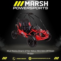 Mud Rocks Shark GT50 156cc Black Mini Off Road Buggy - Order NOW