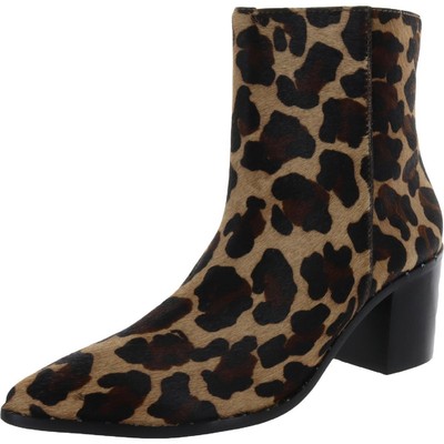 

KAANAS Женские ботильоны Durella из кожи/телячьего волоса с острым носком BHFO 1644, Leopard, Durella