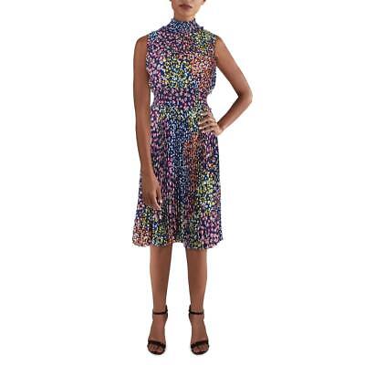 Nanette Nanette Lepore Женское мини-платье с цветочным принтом BHFO 1996
