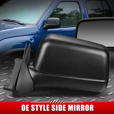 ДЛЯ 98-04 NISSAN FRONTIER XTERRA OE STYLE РУЧНАЯ РЕГУЛИРОВКА ЛЕВОГО БОКОВОГО ЗЕРКАЛА ЗАДНЕГО ВИДА