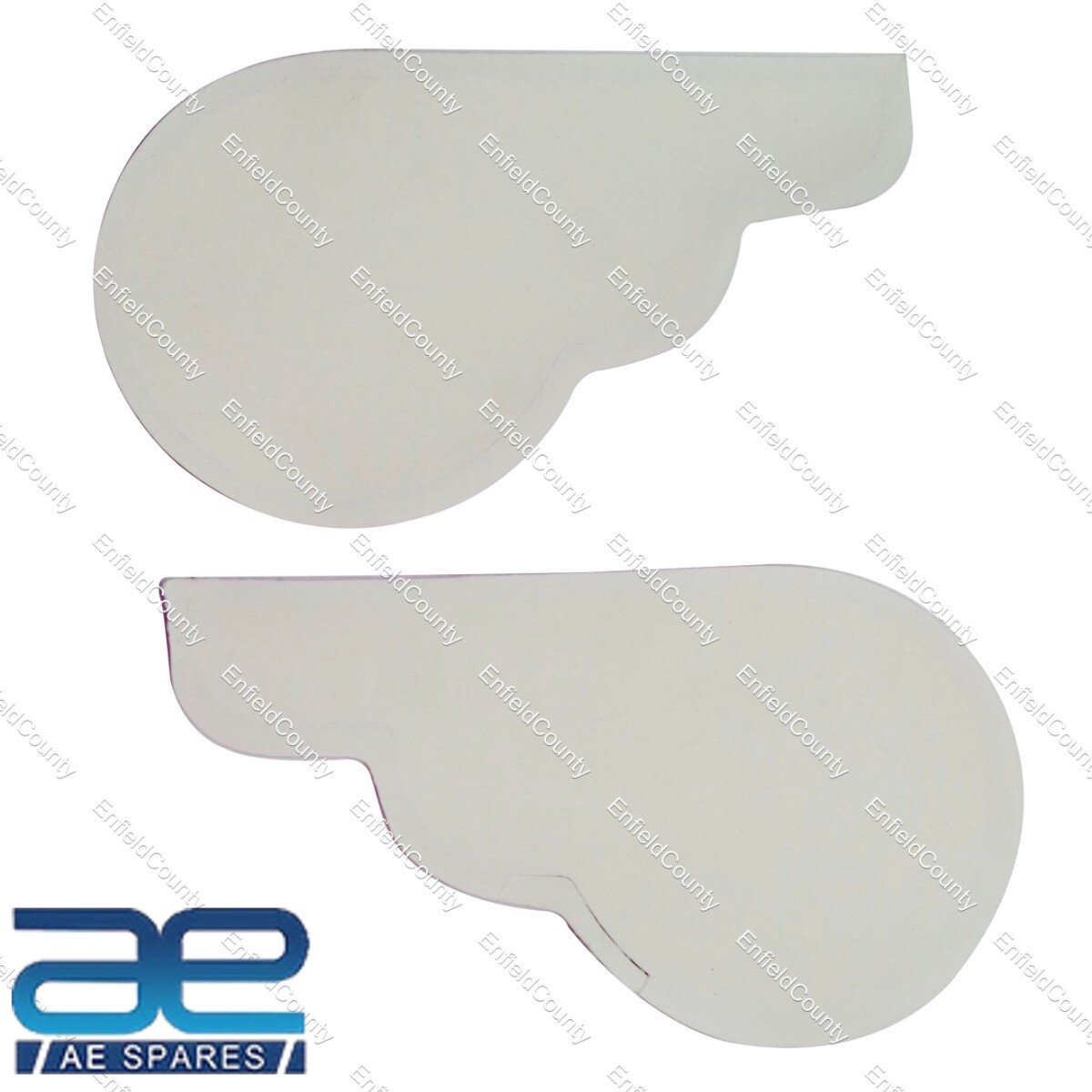 For Royal Enfield Classic 500 Tool Box Decal Sticker Pair Size 95mm x 51mm 
