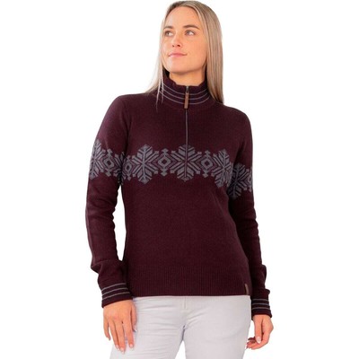

Свитер с молнией 1/2 Obermeyer Rebecca — женский, Reign check, Obermeyer