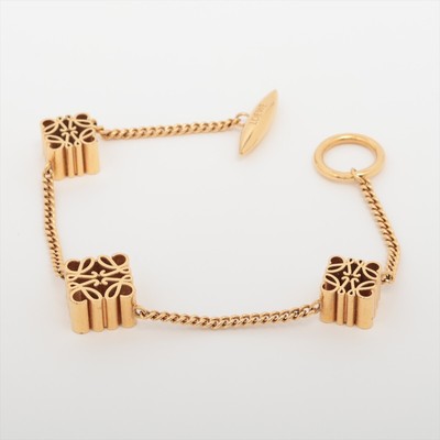 【送料&関税込】Loewe Gold l Bracelet Loewe Anagram Bracelet GP Gold | eBay