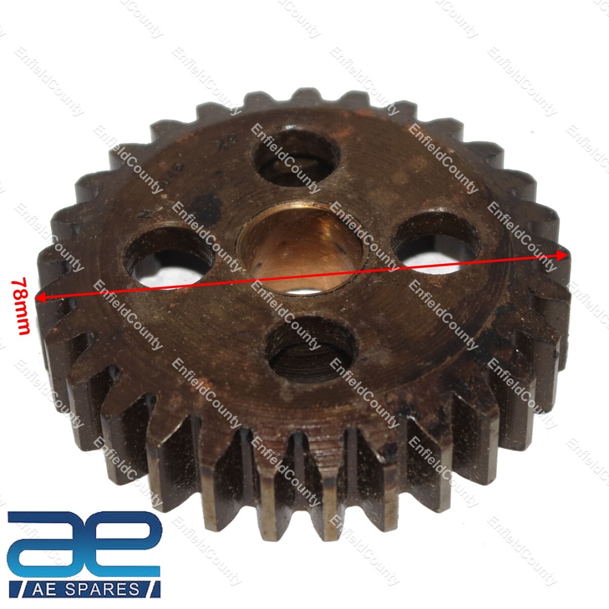 NOS For NORTON  DOLLS HEAD LAYDOWN GEARBOX KICKSTART 1st LOW N8045 GEAR 29T  