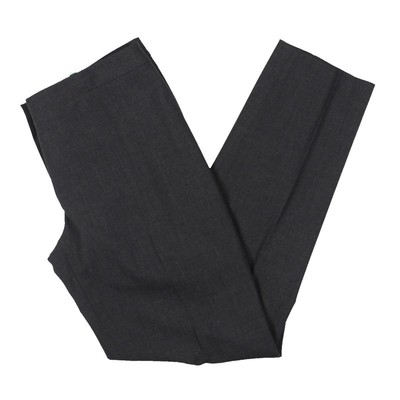 Женские серые шерстяные брюки Lafayette 148 New York 8 BHFO 6469