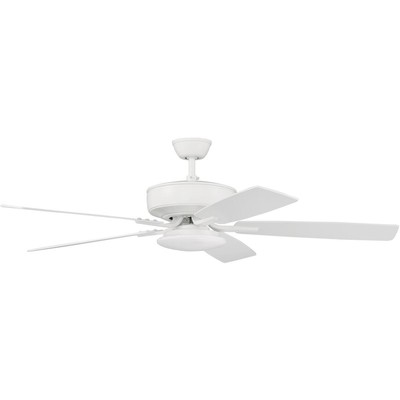 Craftmade P112W5-52WWOK Pro Plus 112 Indoor Ceiling Fan White