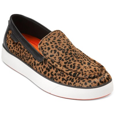

Женские коричневые лоферы Cole Haan Nantucket 2.0 5 Medium (B,M) BHFO 2670, Cheetah print haircalf, Nantucket 2.0 Venetian