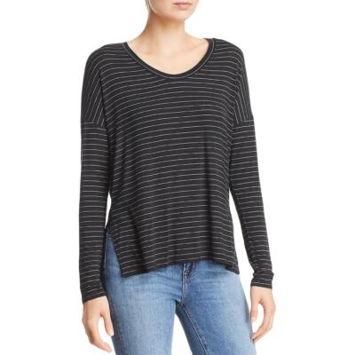 

Женская туника-рубашка в полоску с длинными рукавами Aqua BHFO 4597, Black/off white