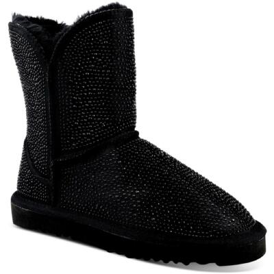 

Женские зимние и зимние ботинки INC Adrie, черные, 8, средние (B,M) BHFO 4124, Black bling