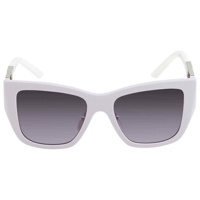 Pre-owned Prada Light Violet Gradient Blue Square Ladies Sunglasses Pr 21ys 07z08i 54 In Multi
