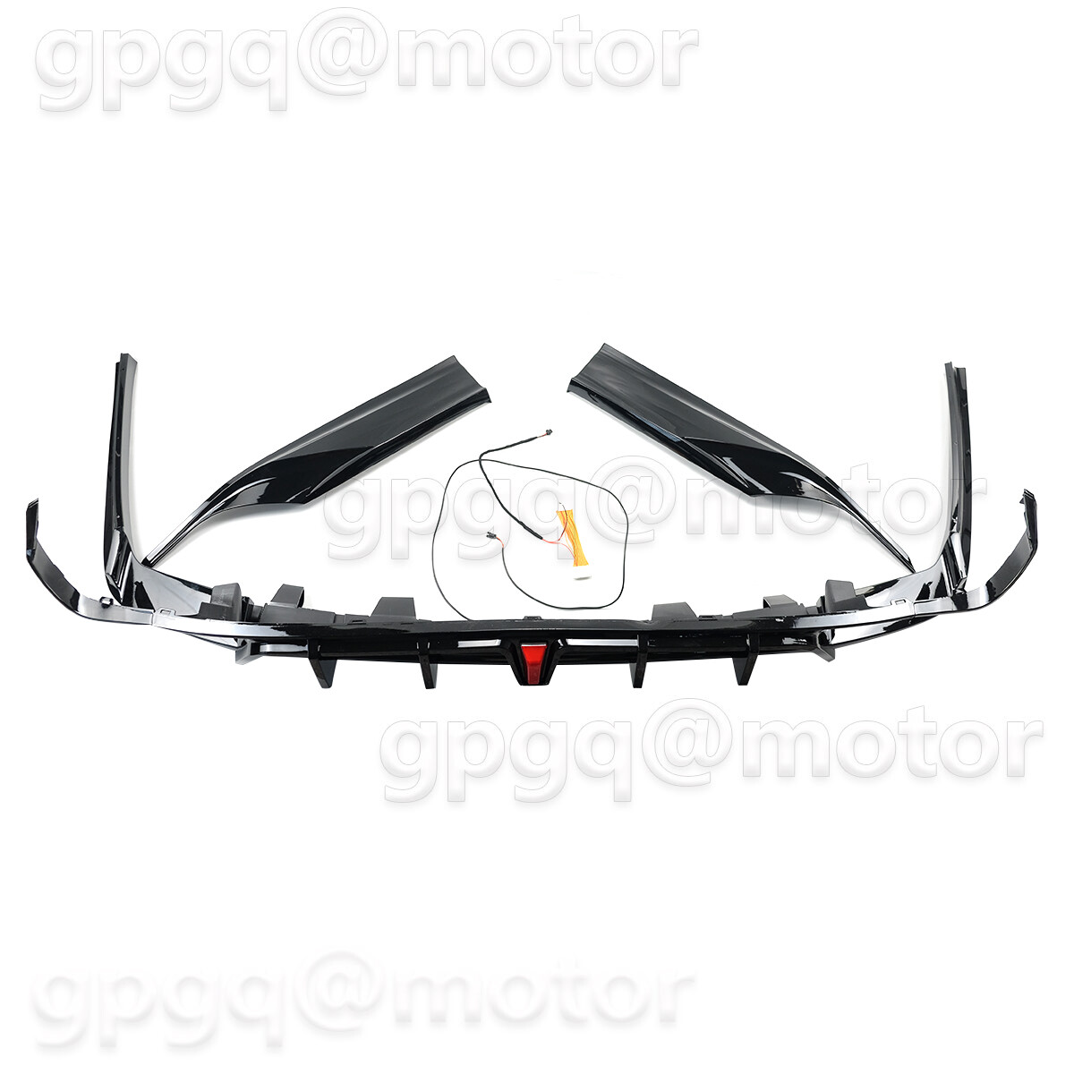 For Honda Accord 2021-2022 Yofer V2 Rear Bumper Diffuser + Apron Spats Splitter