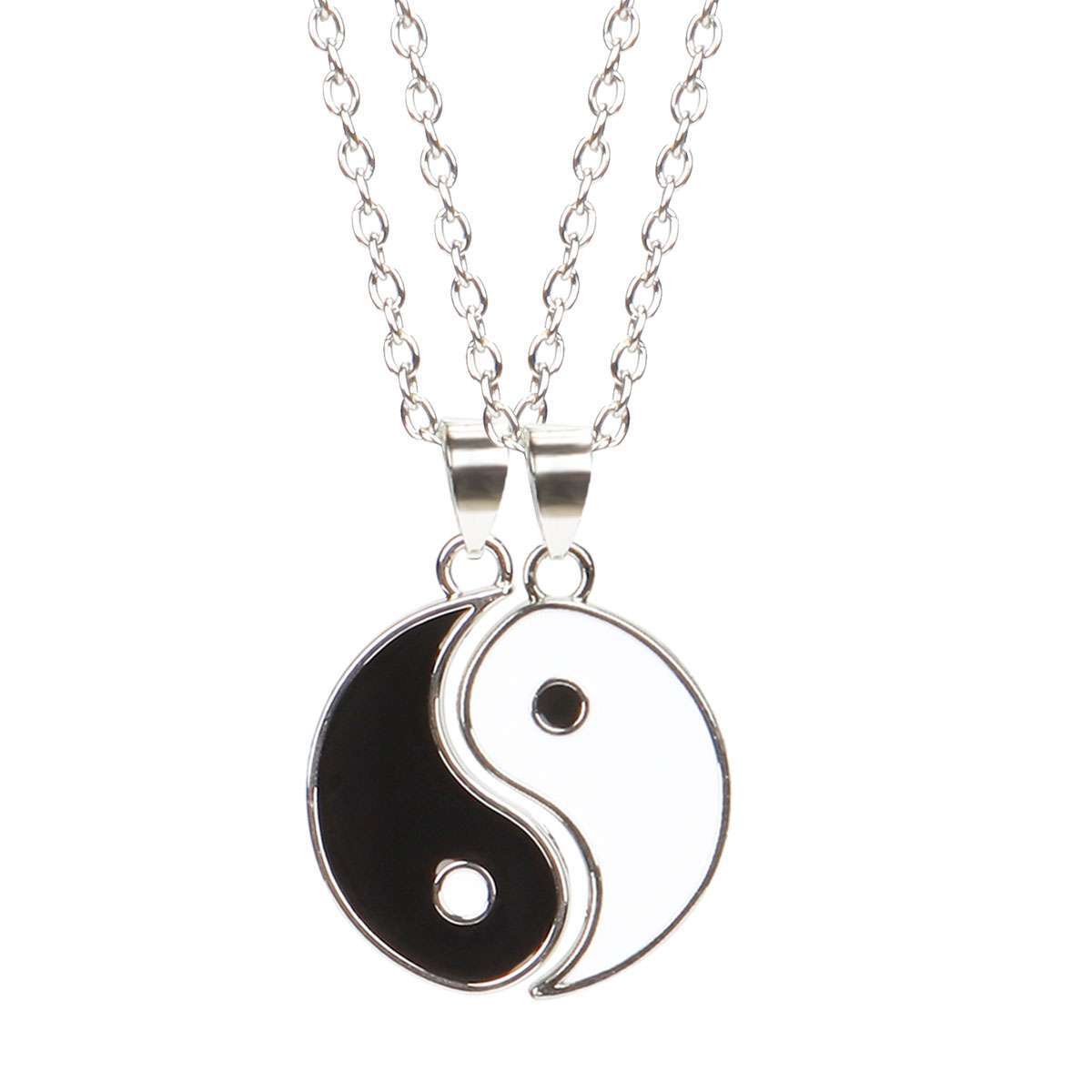 2pcs Yin Yang Best Friends Or Couples Bracelets Gift Long Distance DIY Charm US