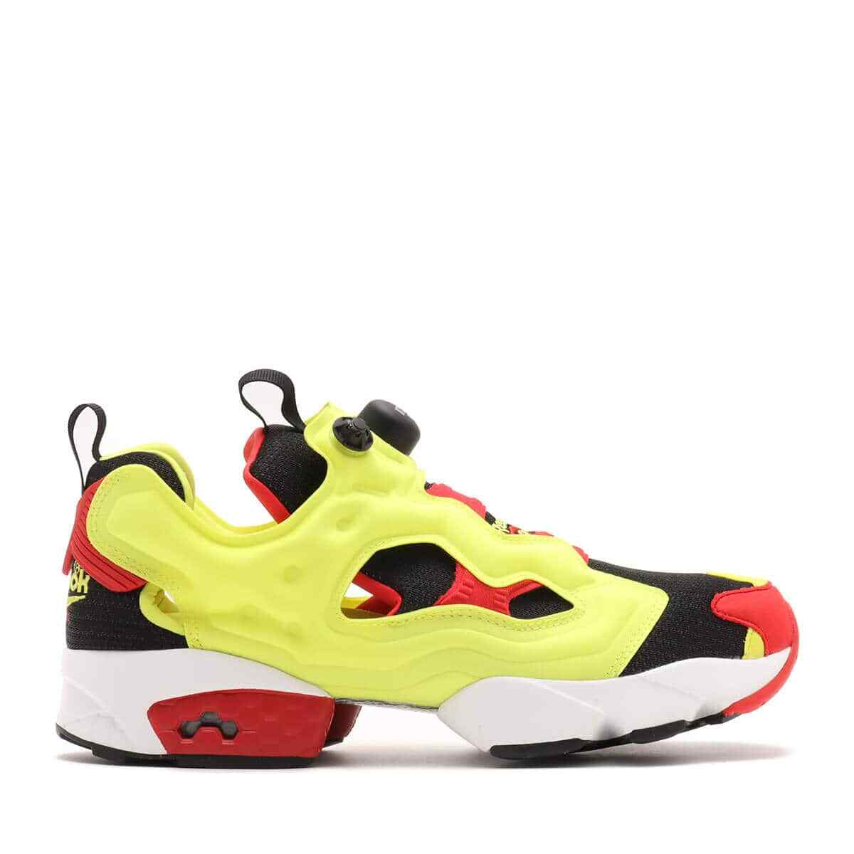 Pre-owned Reebok 100074910  Instapump Fury Citron (men's) In Yellow