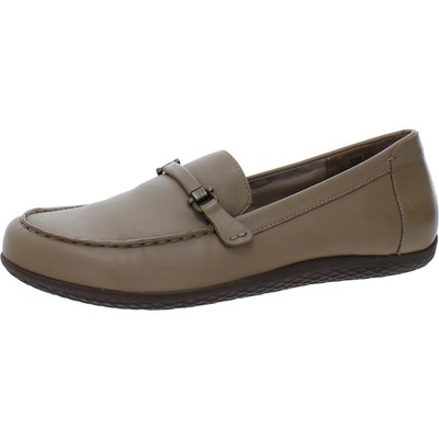 

Женские кожаные лоферы David Tate Castle Taupe 13 Medium (B,M) BHFO 5258