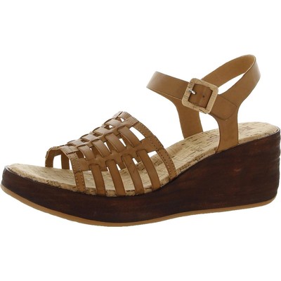 

KORKS Женские босоножки Marley Brown на пробковой танкетке, обувь 11, средний (B,M) BHFO 3989, Tan, Marley