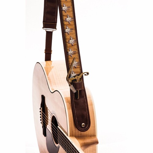 W/ Capo Keeper, Brown - Usa Made