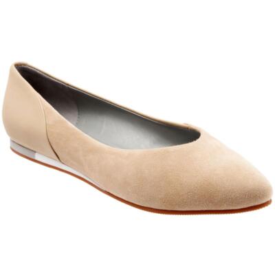 Sava Womens Lea Tan Leather Ballet Flats Shoes 11.5 Medium (B,M) BHFO 2219