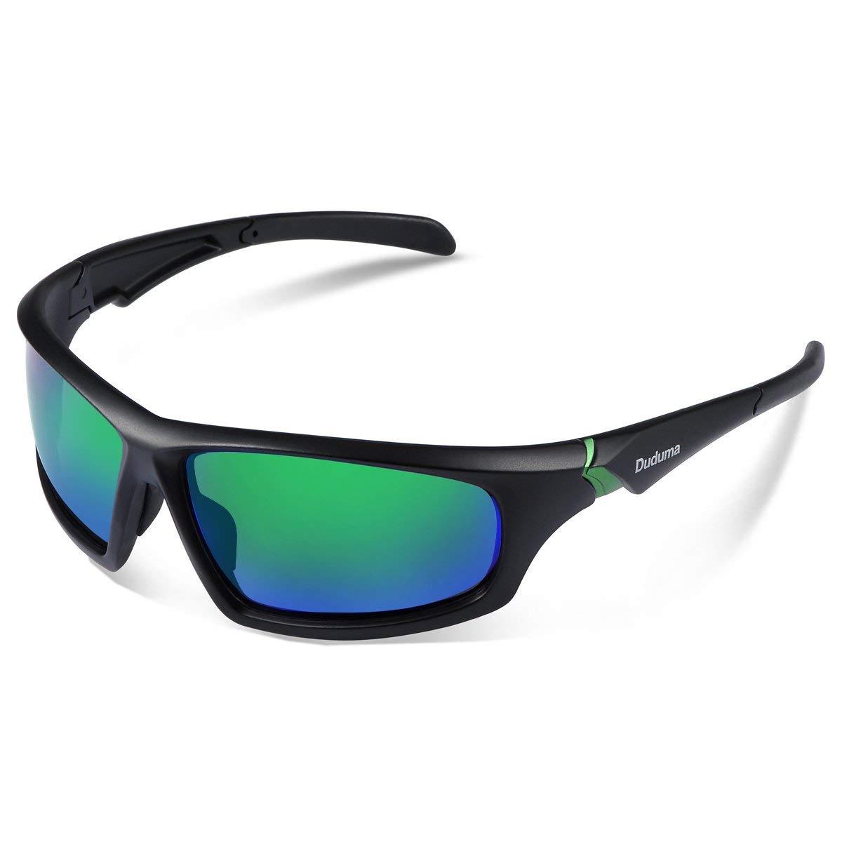 Duduma Polarized Sports Sunglasses for Baseball Cycling Fishing Golf Superlight