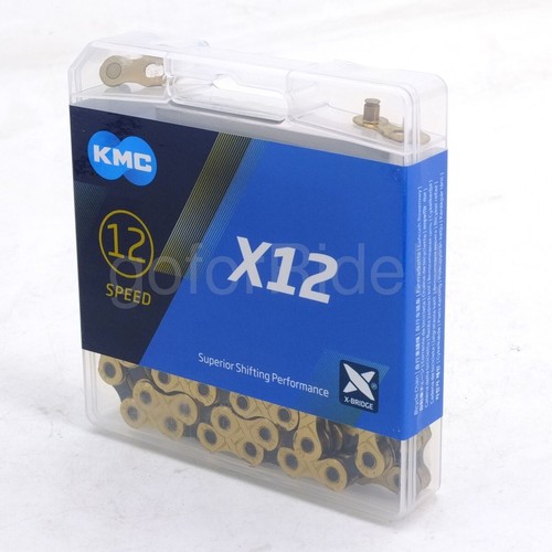 KMC X12 Speed 126L Chain Gold/Black