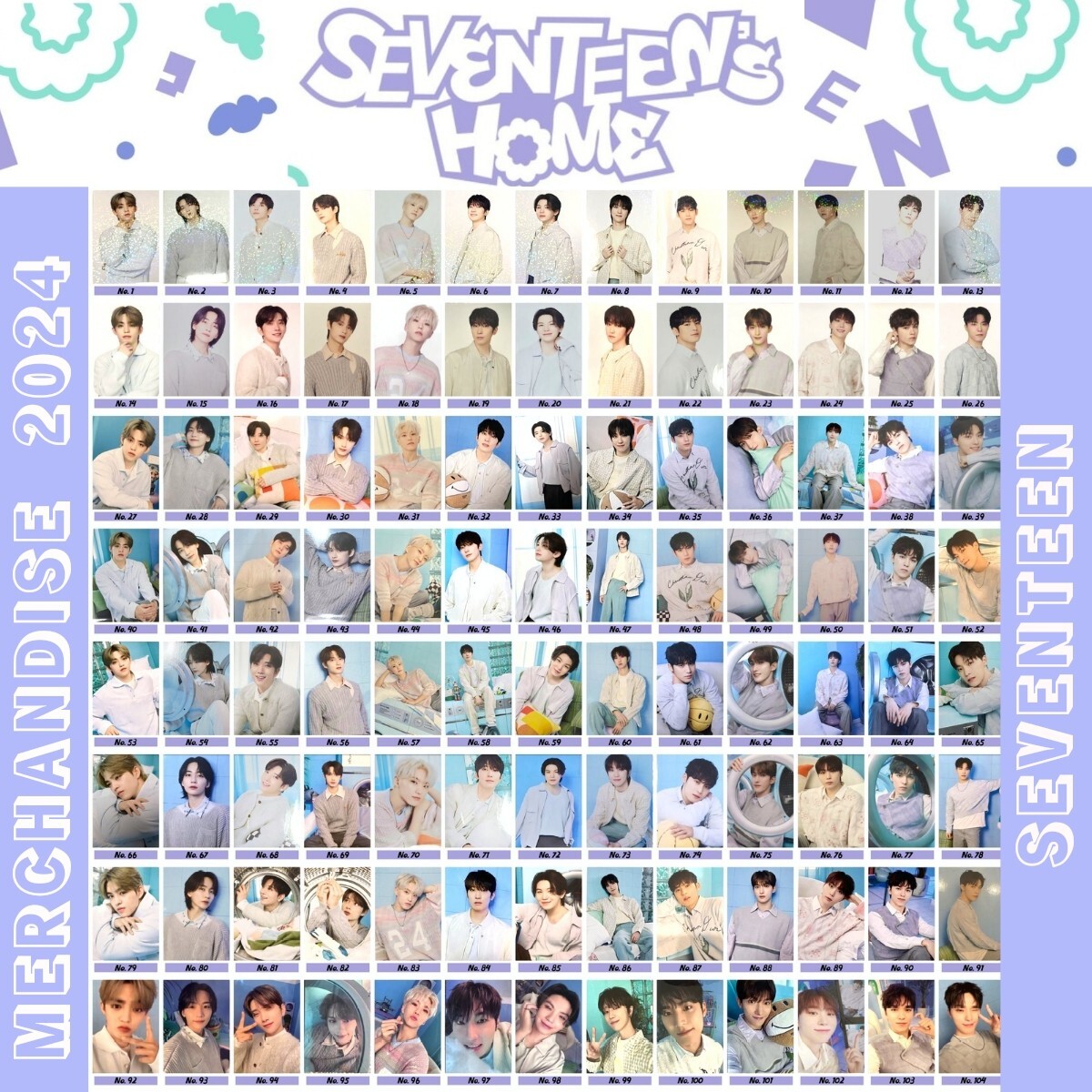 24 SEVENTEEN's HOME トレカ　ジュン　セミコンプ 24 SEVENTEEN's HOME トレカ ジュン セミコンプ SEVENTEEN