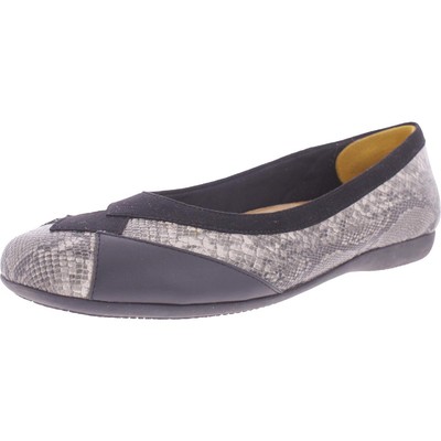 

Балетки Trotters женские Sharp Black-Ivory балетки 10,5 узкие (AA,N) BHFO 6578, Black snake