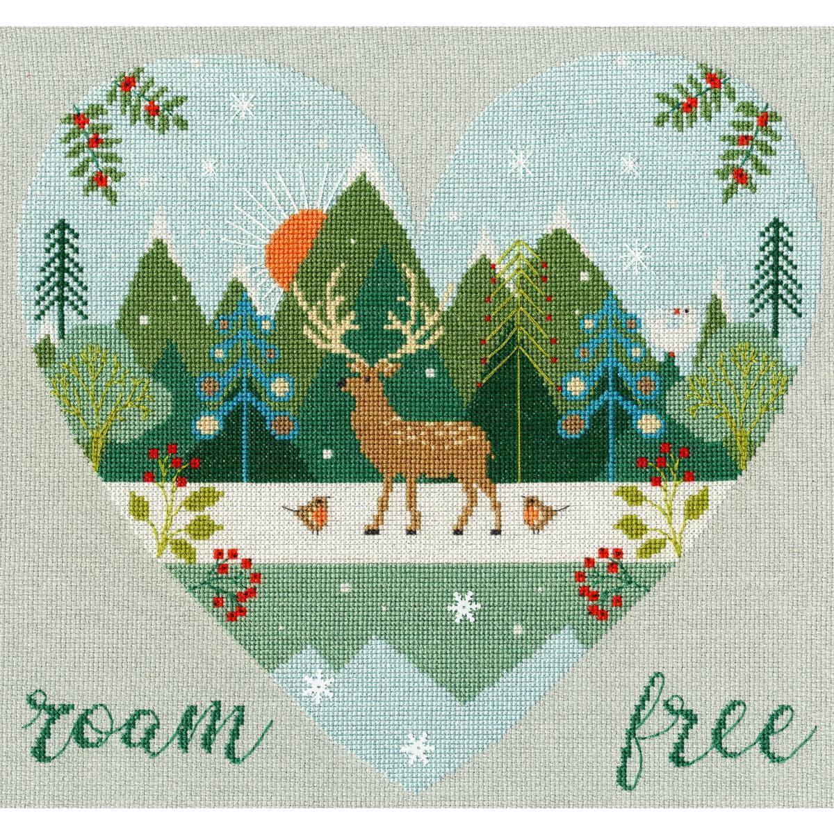 Bothy Threads counted cross stitch kit 